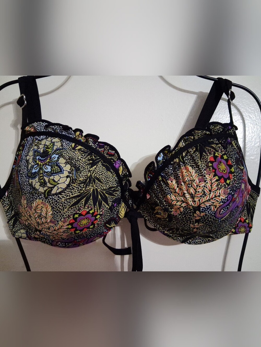 Paisley Underwire 2 Piece Bathing Suit